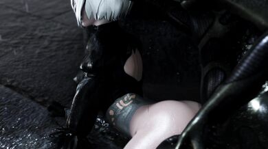 Nier Automata Nagoonimation: A Sexy Robot Anime Adventure