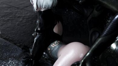 Nier Automata Nagoonimation: A Sexy Robot Anime Adventure