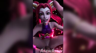 Jinx Gets Fucked by a Scary Monster in 'ArawAraw'