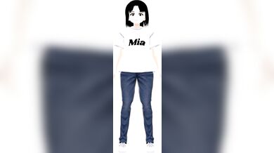 Exposed: Mia's Desperate Attempt to Conceal Her Body with a Tray Ends in Futile Failure