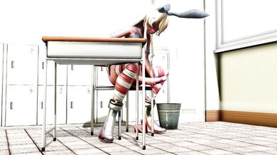 Shimakaze masturbates to climax