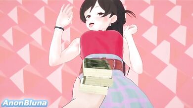 Cum guzzling slut Chizuru Ichinose gets dicked down hard and creampied deep by her fellow students.