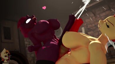 Busty Dragoness Fucks Rangers in Real Vinyl Suits