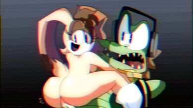 Sweet 'n' Steamy Vintage Threesome [nebulapixels]