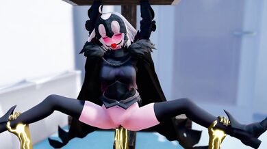 Tokyo Deepthroat Hell: Yakuza Boss Fucks Nun with Tentacle Gag in Public Restroom.