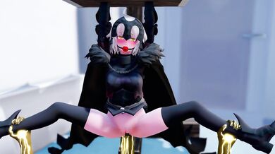 Tokyo Deepthroat Hell: Yakuza Boss Fucks Nun with Tentacle Gag in Public Restroom.