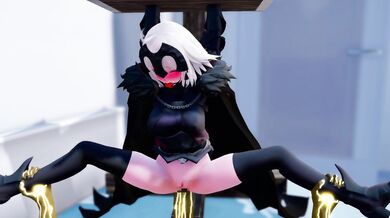 Tokyo Deepthroat Hell: Yakuza Boss Fucks Nun with Tentacle Gag in Public Restroom.