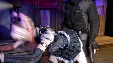 - Harley Quinn's Anal Encounter with Hired Guns - The Cute Private Eye is Horny