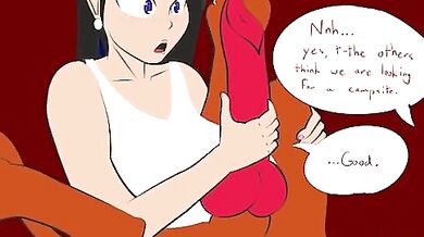 Red XIII Gets Tifa's Sticky Handjob in Motion Captured Anime