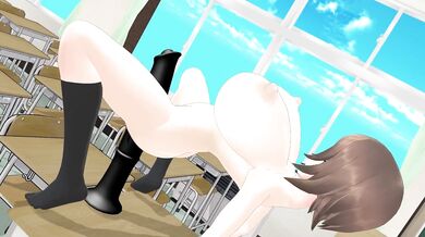 Super Boobs Maho Nishizumi - Dragonslayer [BitmanMMD]