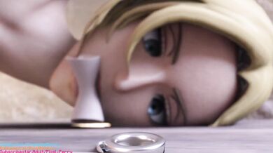 Mikasa and Annie get Reamed by their Futas in 'Futa Mikasa rails Futa annie'