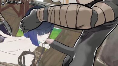 Hilichurls Gangbang Part III of IV: A Group Sex Adventure