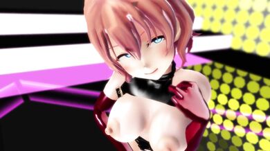 [4KMMD] Short Hair Girl's Serious Courtship Dance (1080p)