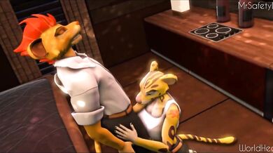 Fulfilled Kinky Fantasy with Lion King's Kion and Fuli in MrSafetyLion