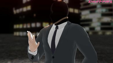 Saki's Sudden Butt Licking Adventure with a Mexican Stranger [Wink_MMD]