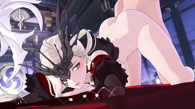 Hardcore Busty Anime Fuckfest: Genshin Impact's La Signora