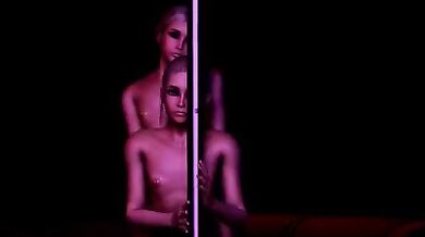 Violet and Ruby Double Team Your VIP Cock in 'VIP With The Twins 3'