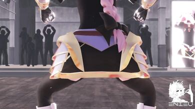 Public Sex Dancing with Astolfo and Mash in Anaconda [MMD]