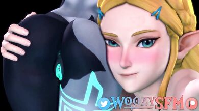 Midna's Moist Muff Gets Wet and Wild for Zelda's Raging Hard-on [Woozysfm]