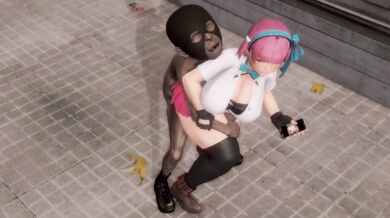 JK Selfie Sluts Banged by Perv Stalker in Public