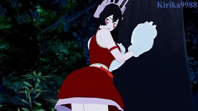 Izuku's Midnight Fuckfest with Mandalay in My Hero Academia