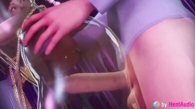 Sexualized Sounds and X-Rated Actions: Chun Li's Moist, Fleshy Pink Pussy Gets Nailed in 3D Realism!