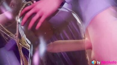 Sexualized Sounds and X-Rated Actions: Chun Li's Moist, Fleshy Pink Pussy Gets Nailed in 3D Realism!