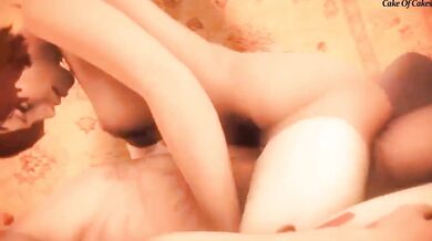 Shani and Geraldo del Riviera's Sweet Morning Fuck - The Ultimate Cream Pie