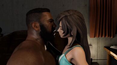 Tifa's Naughty Sexcapade with the Bluer-haired Hunk!