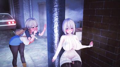 NTR - Cheating Wife, Two MILFs and a Schoolgirl (4K at 60 FPS) by Lanzfh (May 2024)