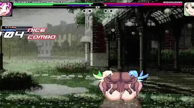 Lesbian Futanari Battle: Futa-BT Fairy vs Morrigan