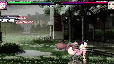Lesbian Futanari Battle: Futa-BT Fairy vs Morrigan