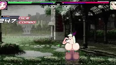 Lesbian Futanari Battle: Futa-BT Fairy vs Morrigan