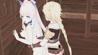 Behind the Scenes of Kokomi's Anal Encounter