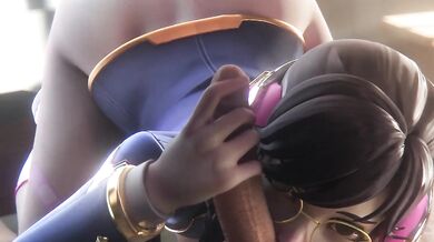 Deep Driving Ms. D.va and Mr. FPSBlyck