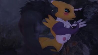 Busty Renamon's Anal Invasion: A Compilation of Anal Sex Scenes