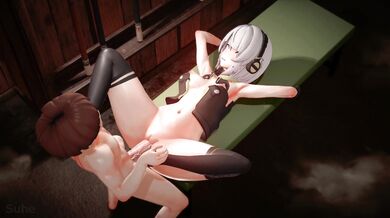 Anby's Intense Sucking Session with Multiple Partners in a Gangbang Orgy