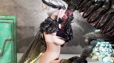 Stowaway Slut Chaurus Gets Nailed in Episode 4