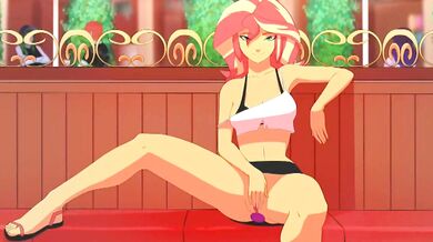 - Shimmering Sunset Striptease