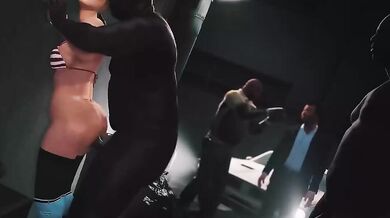 Tracey De Santa Gets Rough and Ready in a Dirty Back Alley Gangbang with Generalbutch