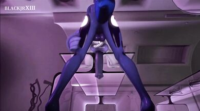 Luna and Rarity's Lesbian Lust by BlackJr