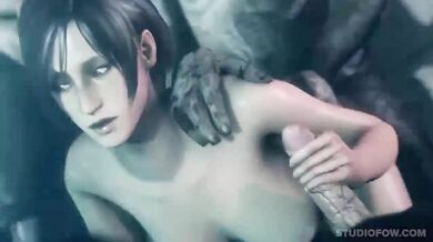 Zombie Gangbang with Ada Wong - Studiofow
