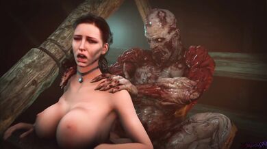 Fucking Yennefer's Tight Asshole with Nighthunter's Giant Cock [26RegionSFM]