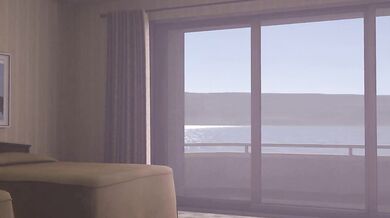 Busty futanari Bayonetta jerks off her massive cock and shoots loads everywhere.