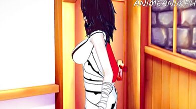 Kurenai's Sensual Training with Naruto in the Hidden Leaf Village