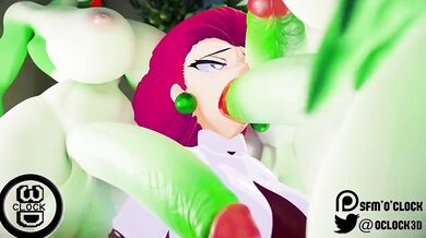 Jessie's Dream Come True with Futanari Gardevoir [SFM]