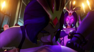 Infinite Fucking Copies: Leblanc's Ass-Sucking Army (Futa Coombots)