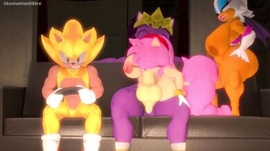 Sonic's Monstrous Gangbang Session 4