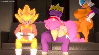 Sonic's Monstrous Gangbang Session 4