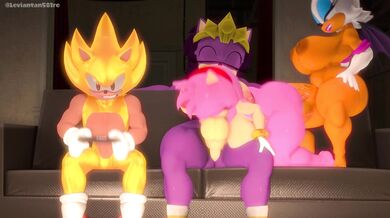 Sonic's Monstrous Gangbang Session 4